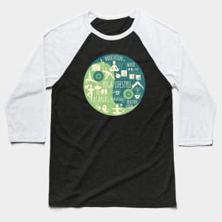 Yoga Lifestyle Baseball T-Shirt